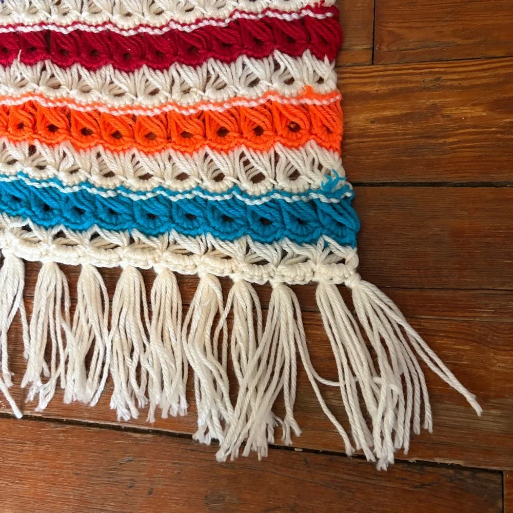 Handmade vintage crochet